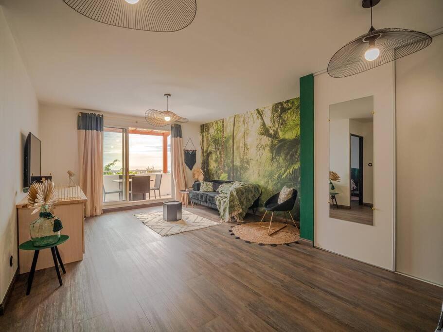 Tropic Emerald - Magnifique T2 Vue Mer Saint-Denis Exterior foto